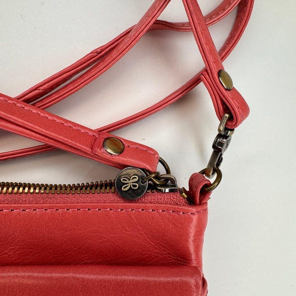 HOBO Stroll Slim Crossbody bag purse in Tea Rose pink leather New - Picture 3 of 10